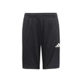 Training Essentials 3 Stripes Shorts Kids-Black,White