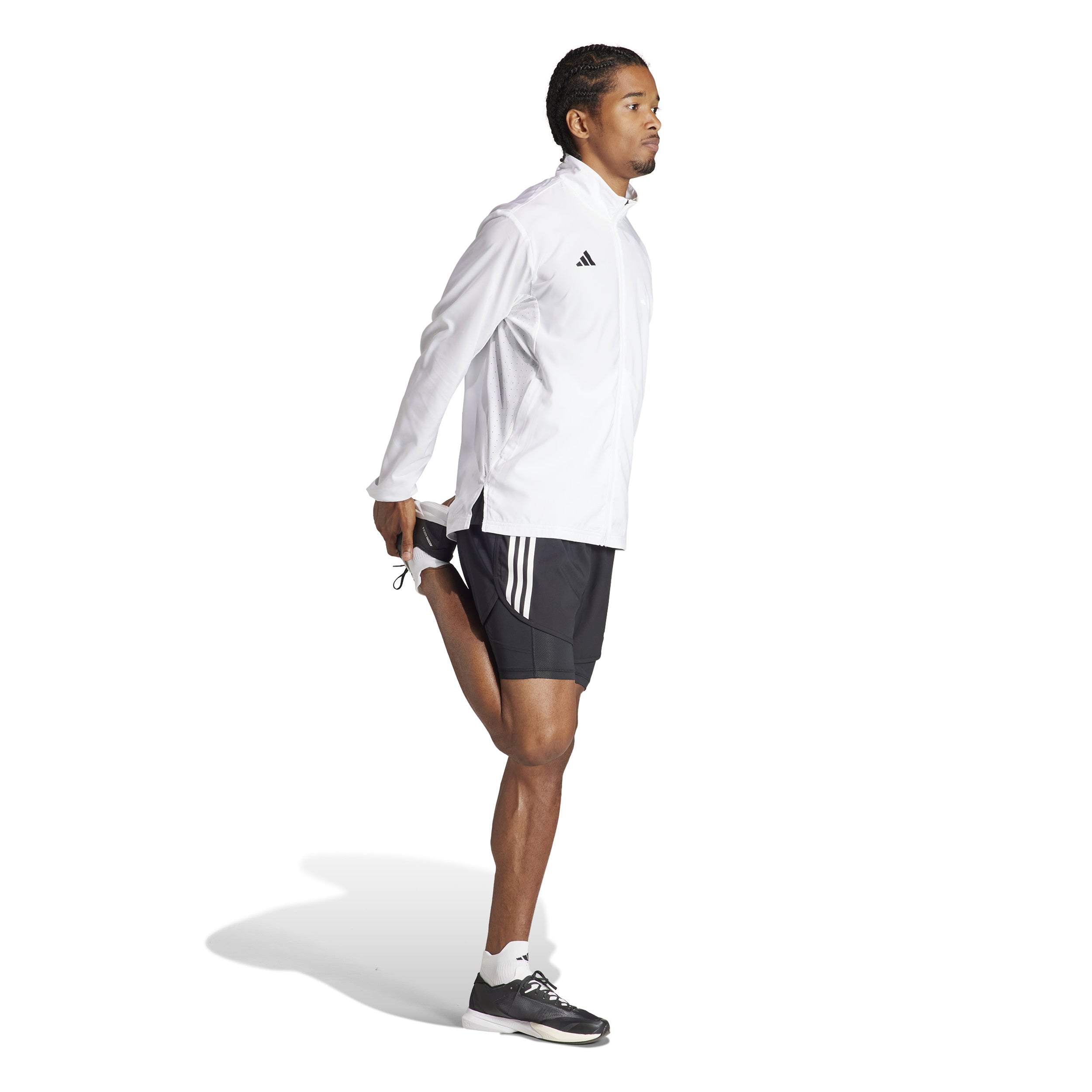 Adizero Essential Running Jacket Men-White | Tennis-Point