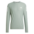 Own the Run Long sleeve Men - sage, white