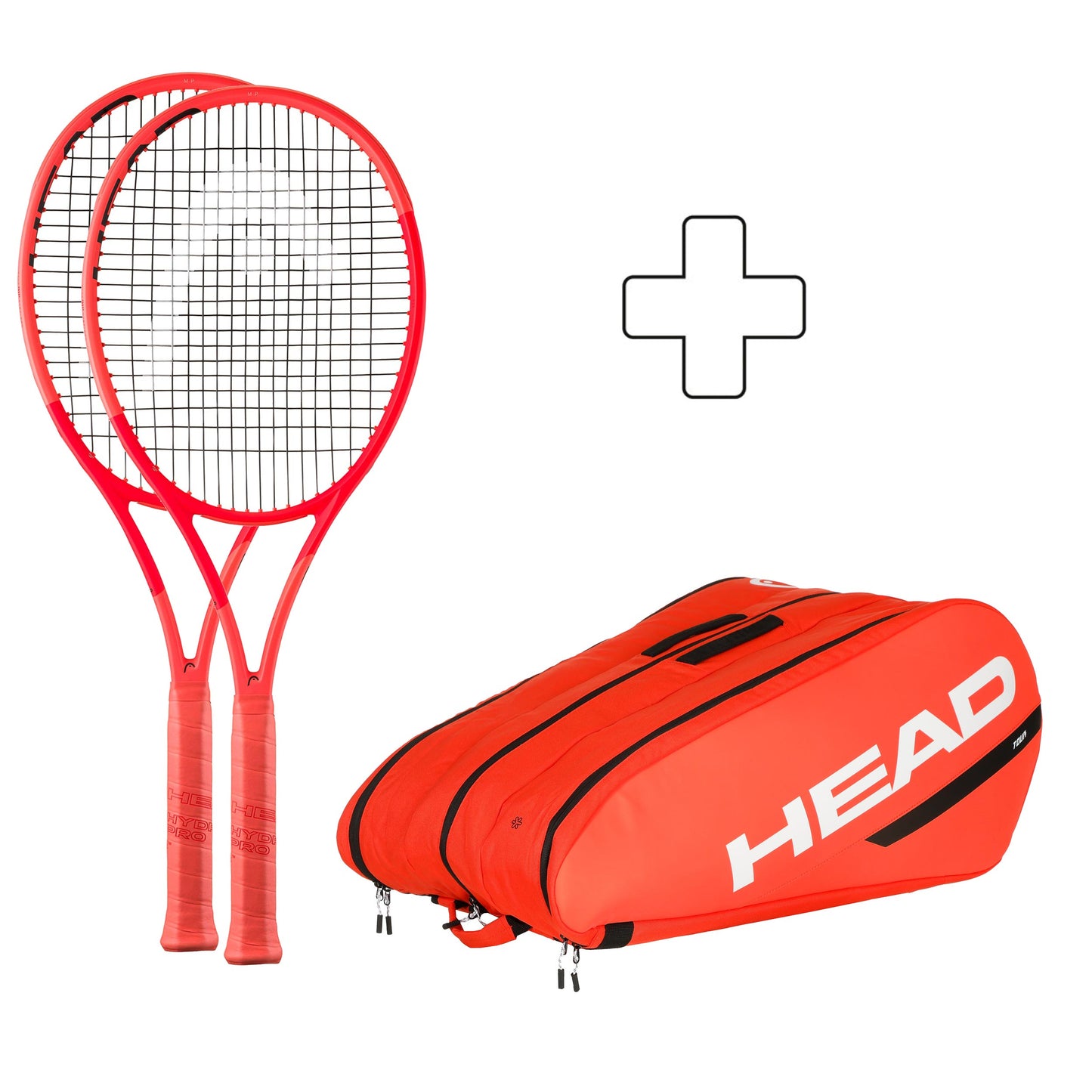 HEAD 2 x MP 2025 plus tennis bag