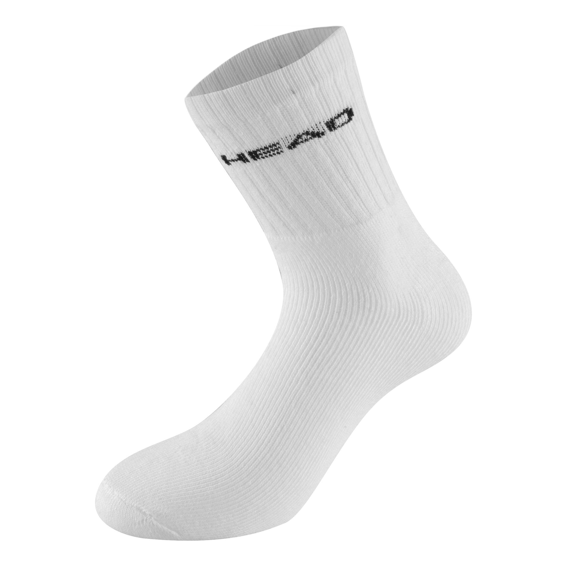 HEAD Short Crew Tennis socks Unisex - white, black