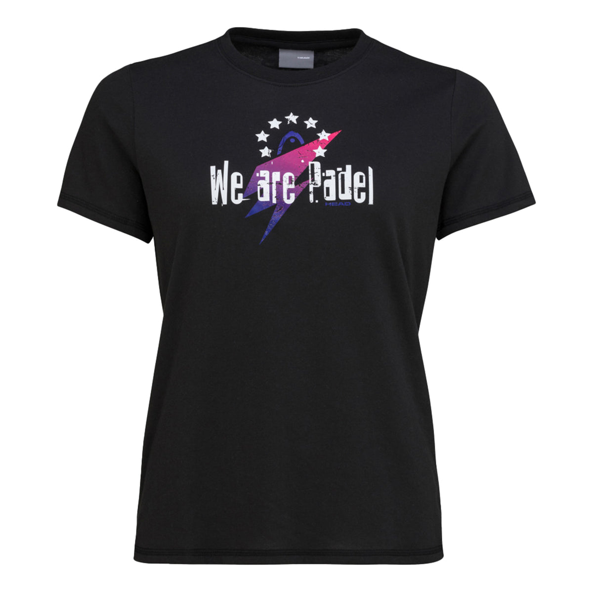 HEAD WAP Star Padel T-Shirt Women - black,