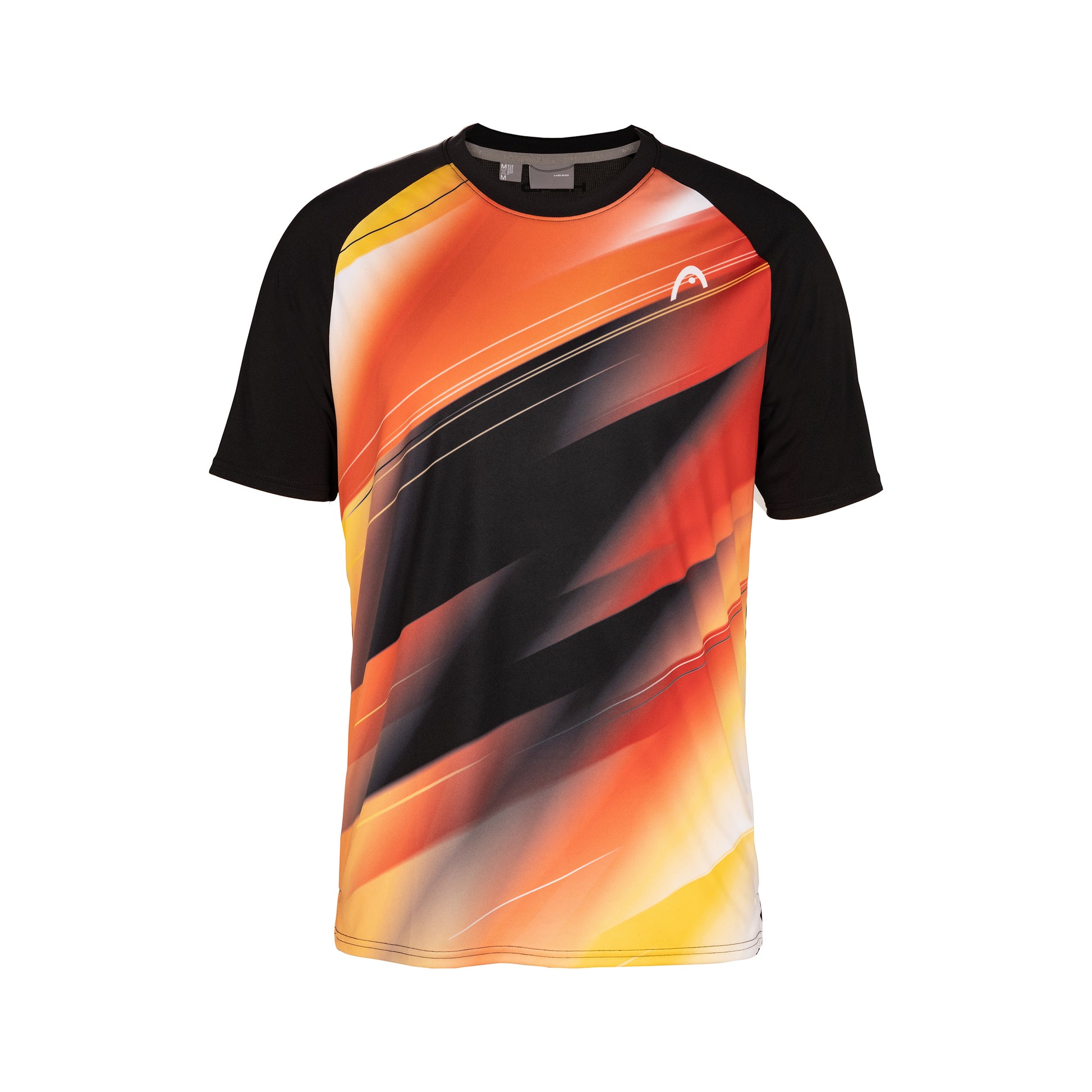 HEAD DTB Topspin T-Shirt Kids - black, multicoloured