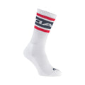 Long Tennis socks Unisex - white, multicoloured
