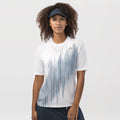 Performance T-Shirt Women-White,Dark Blue