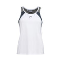 Club 22 Tank top Girls - white, dark blue