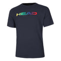 Rainbow T-Shirt Men - blue,