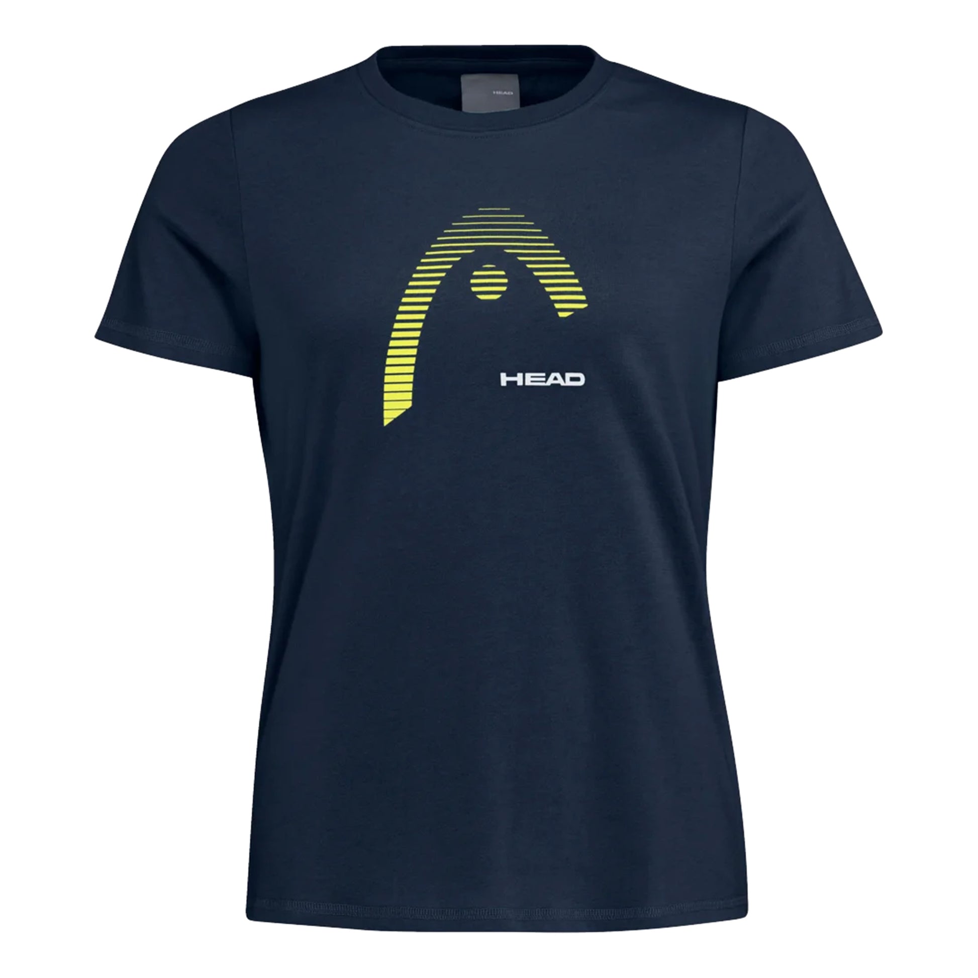 HEAD Lara T-Shirt Women - dark blue, yellow