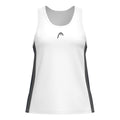 Club 25 Tech Tank Top Women-Dark Blue,White
