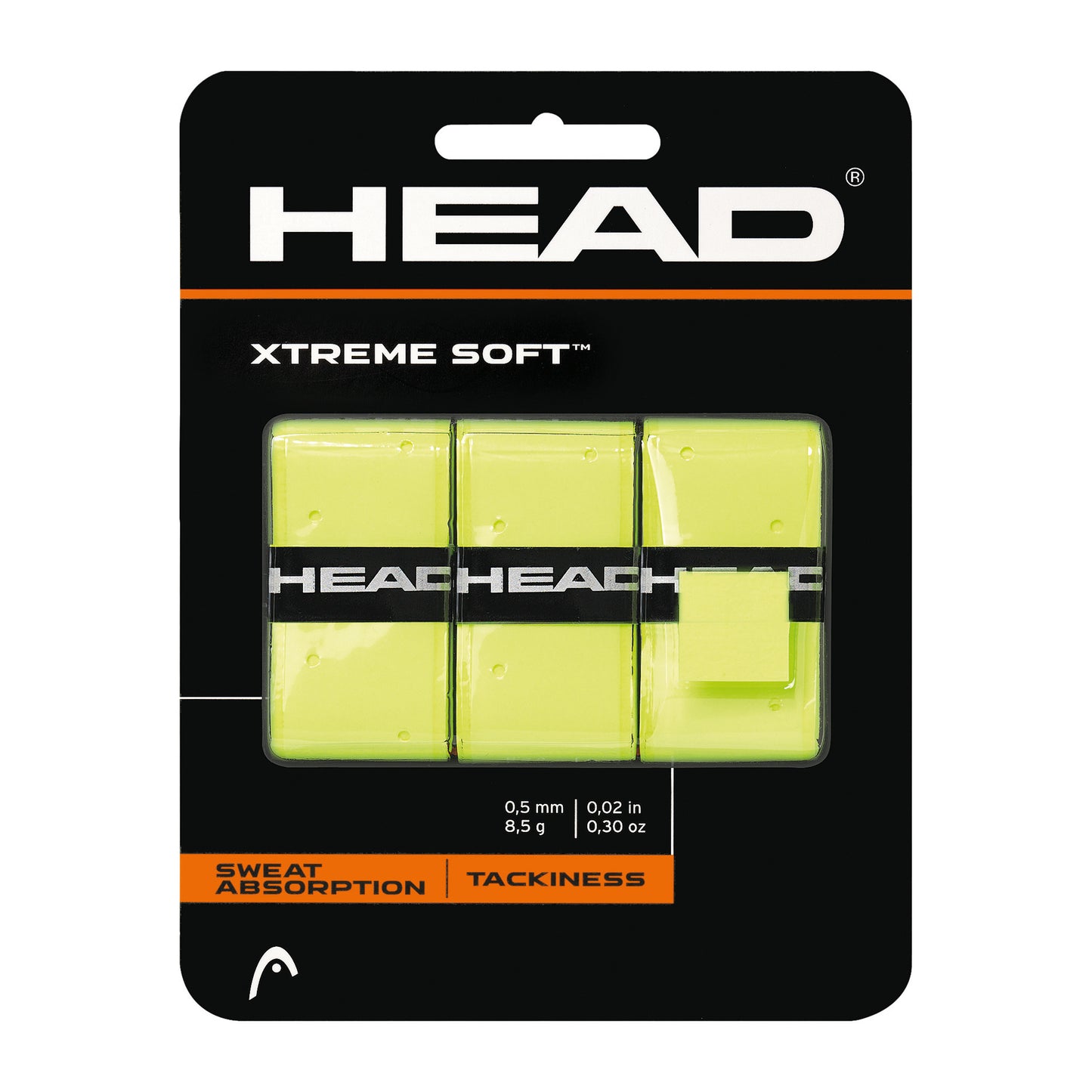 HEAD Xtreme Soft 3 Pack - yellow
