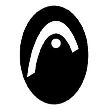 HEAD Logo Stencil-Black