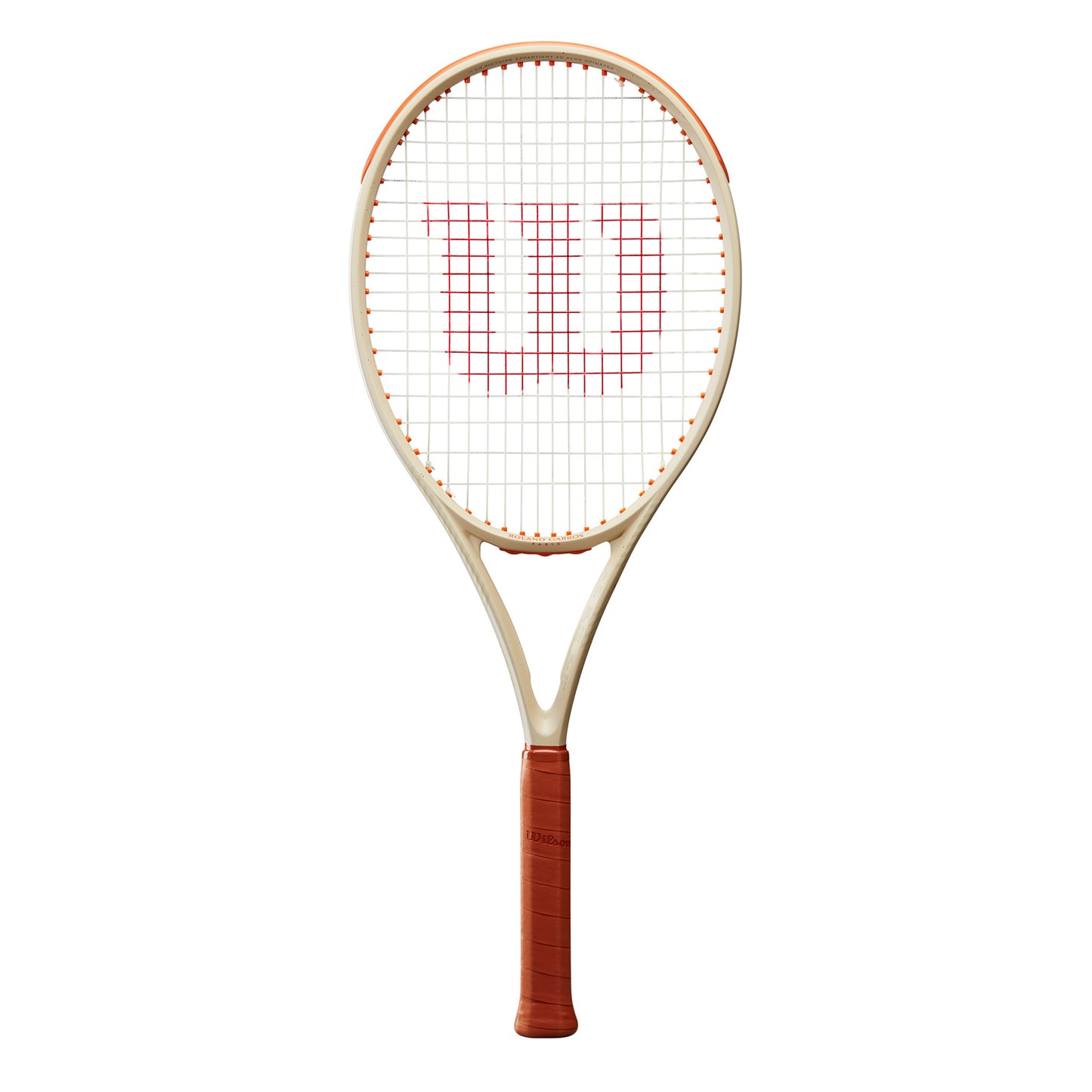 Wilson Clash 100 V2.0 Roland Garros Tour racket unstrung