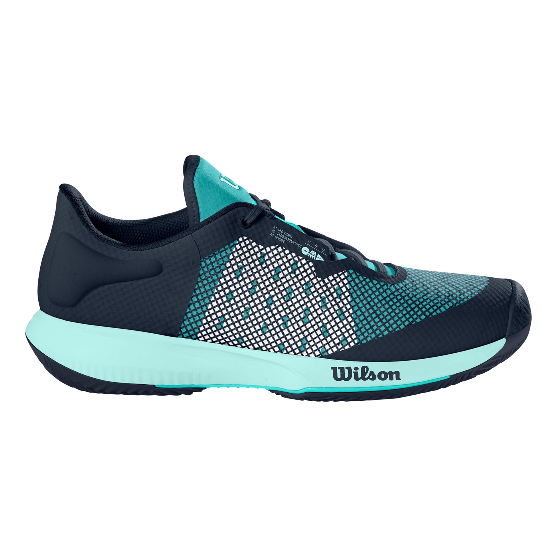Wilson Swift Clay Clay court shoe Women - dark blue, mint