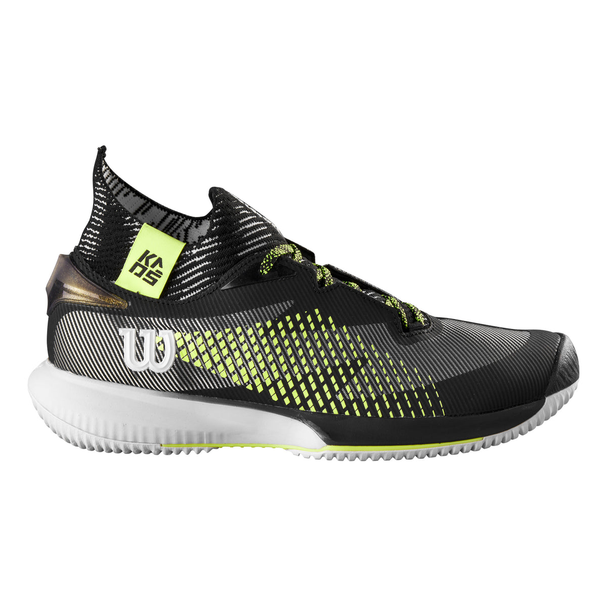 Wilson Rapide Sft All court shoe Men - black, neon yellow