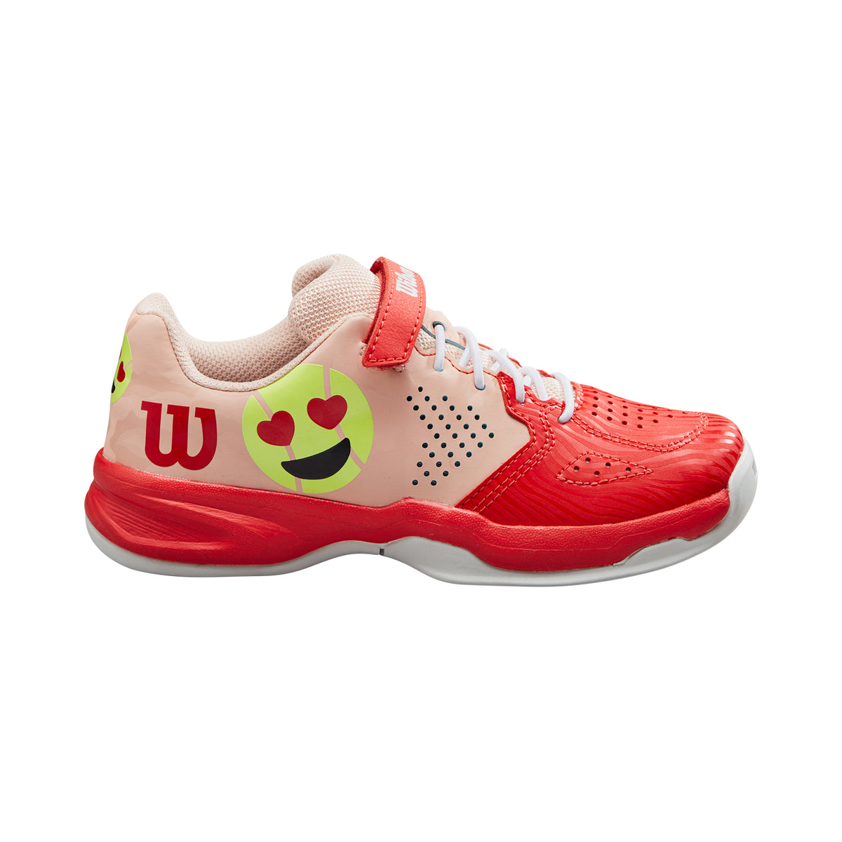 Wilson EMO All court shoe Kids-orange,apricot