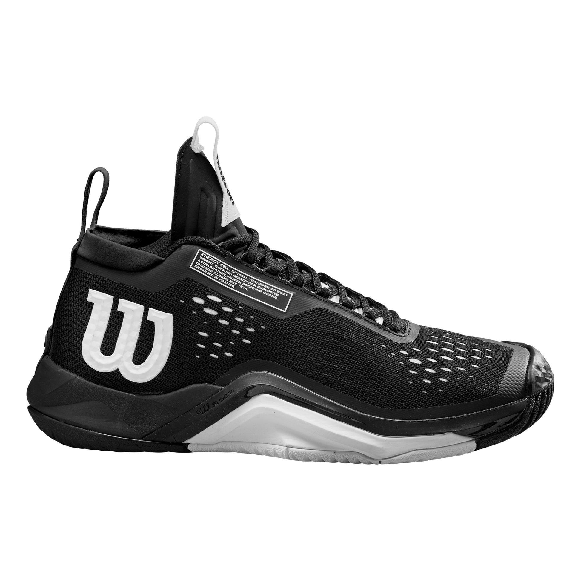 Wilson Rush Pro Tour Mid All court shoe Men - black,