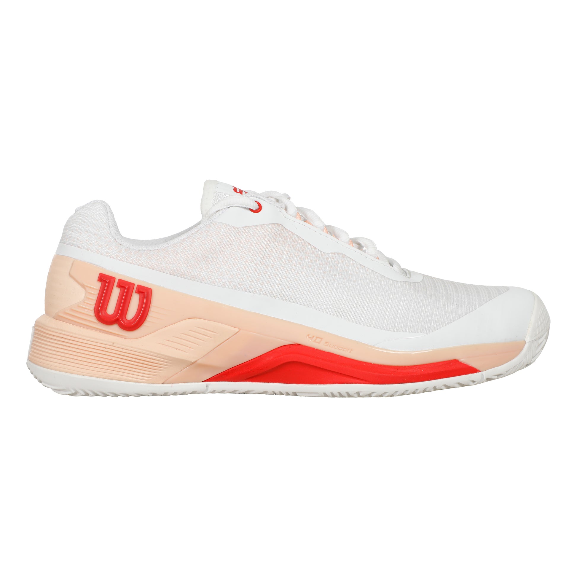 Wilson Rush Pro 4.0 Clay court shoe Women - white, apricot