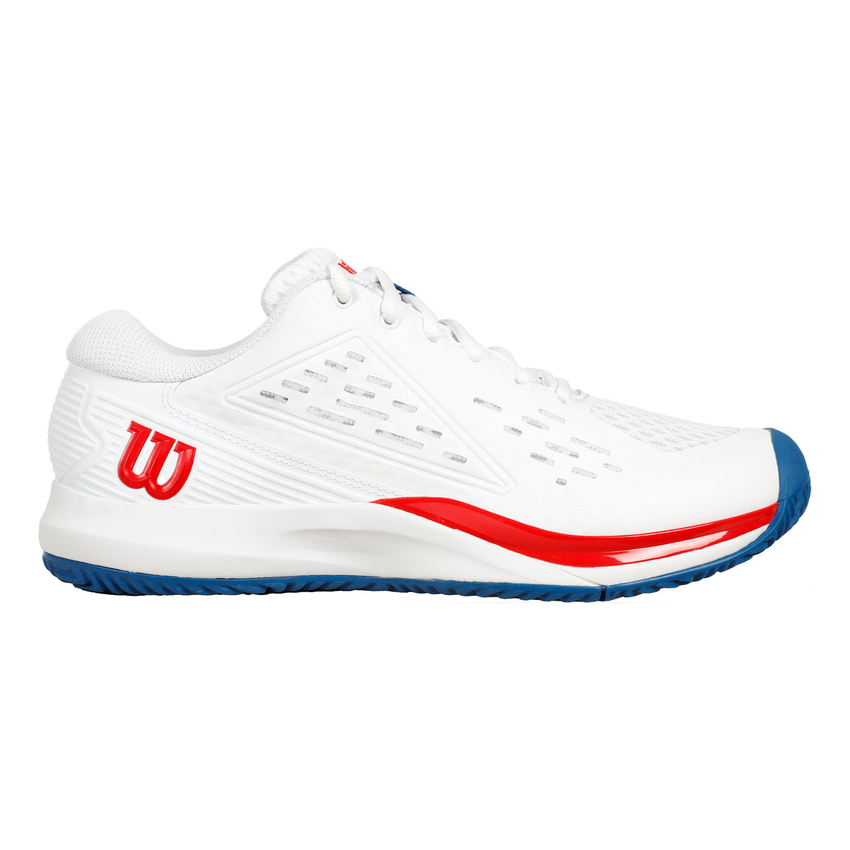 Wilson Rush Pro Ace All court shoe Kids - white, blue