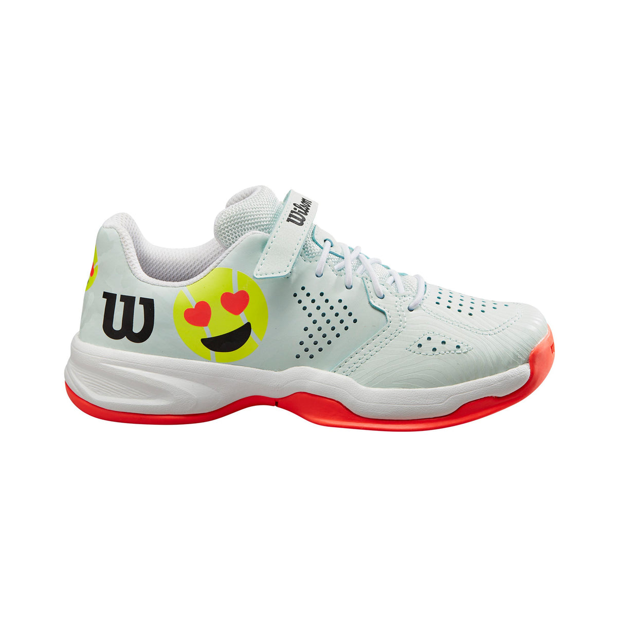 Wilson Kaos Emo All court shoe Kids - mint, coral