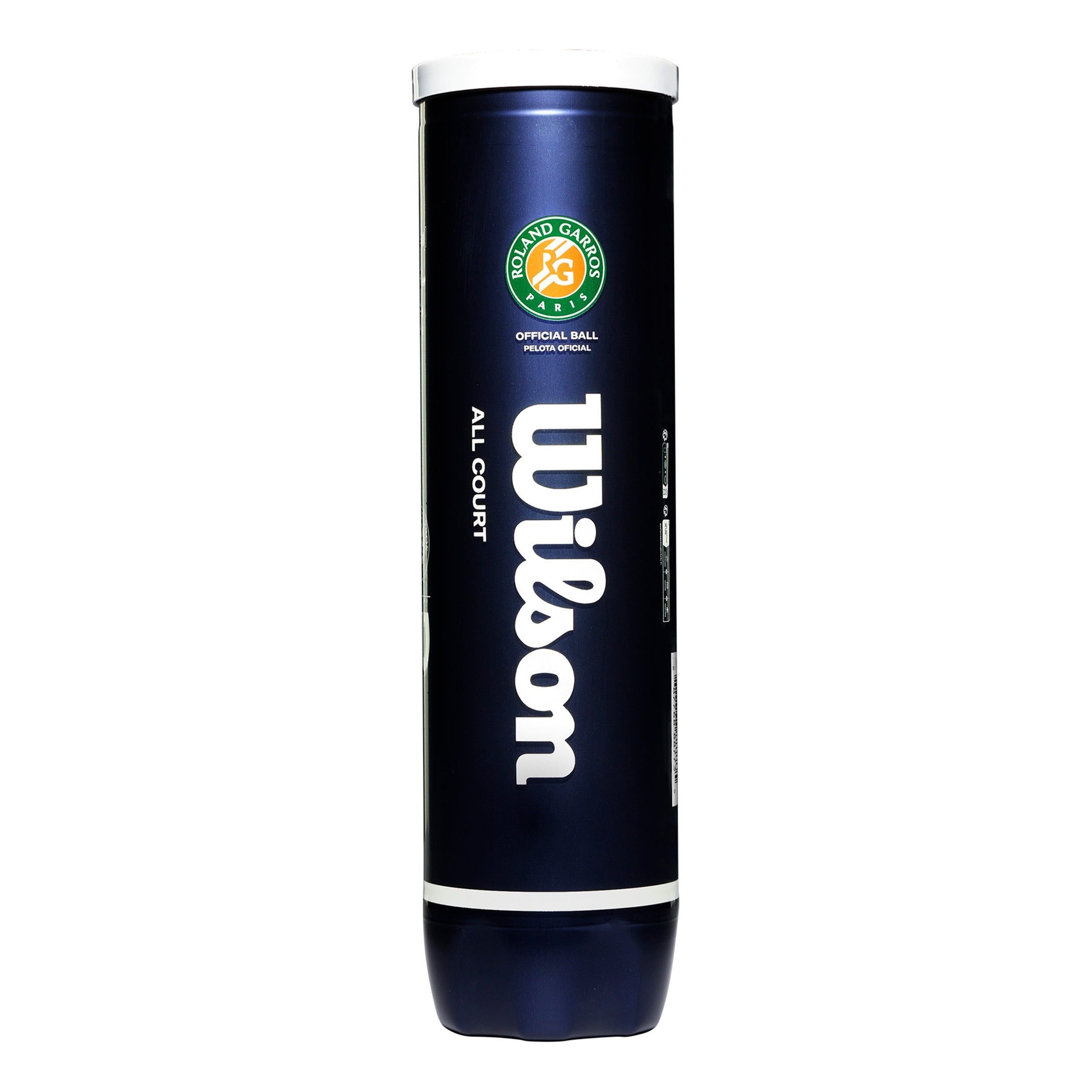 Wilson Roland Garros All Court 4 Ball Tube