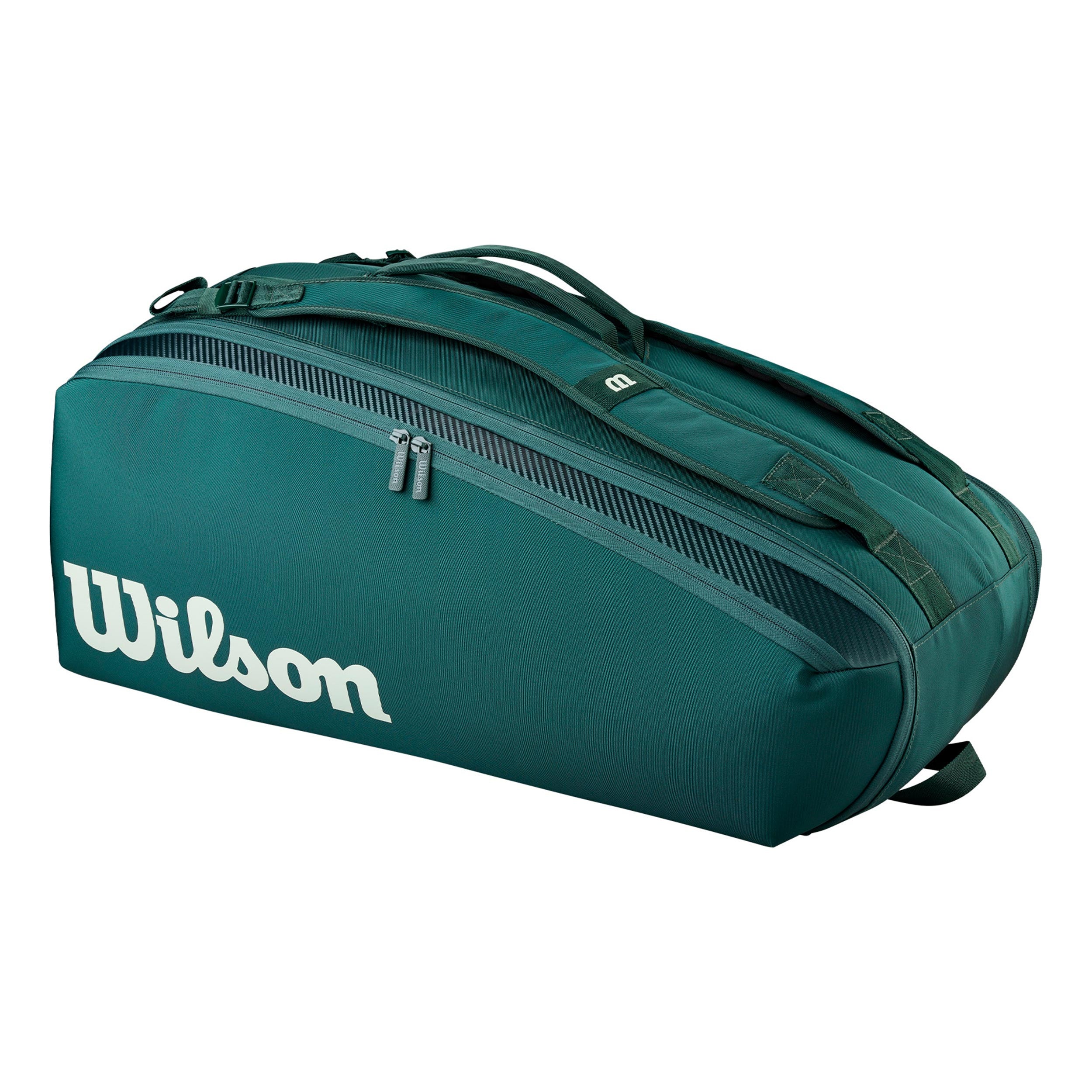 Wilson Blade V10 Racket bag 9 Pack - petrol