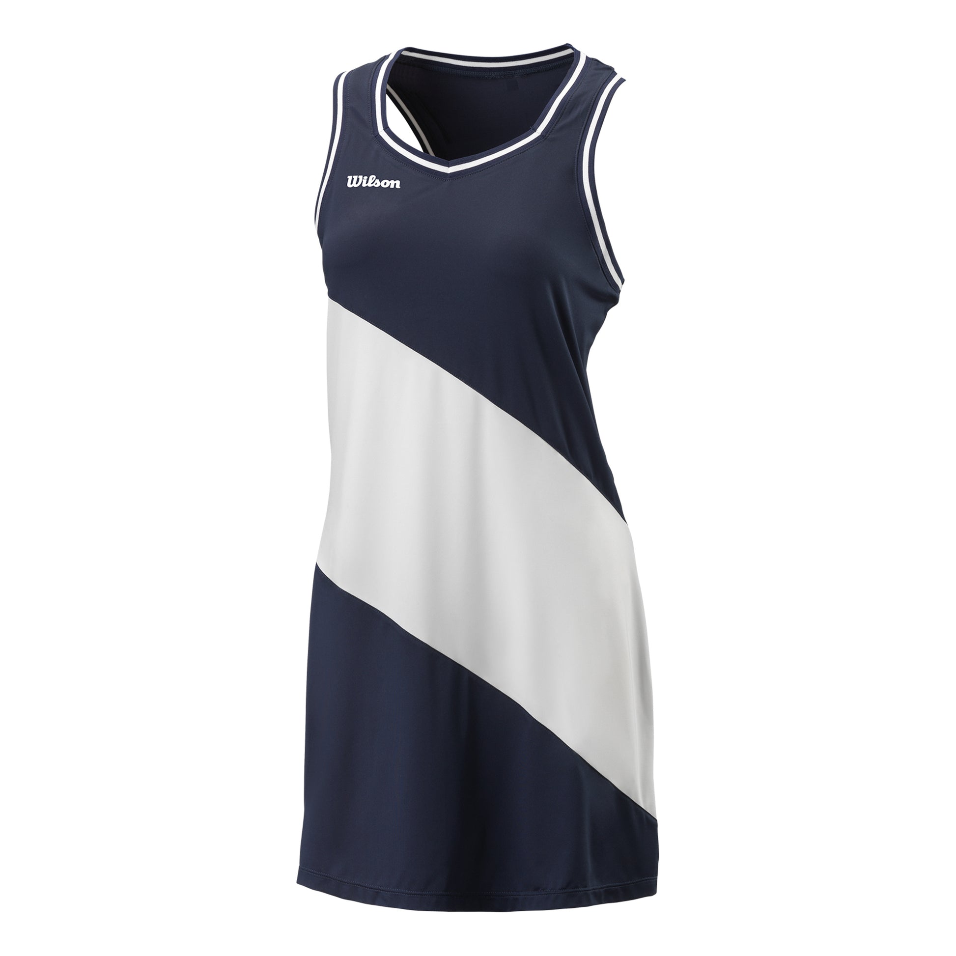 Wilson II Dress Women - dark blue, white
