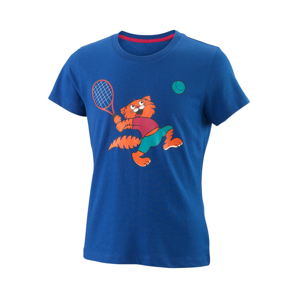 Wilson Tabby Tech T-Shirt Girls-Blue