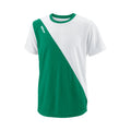 Team II Angle Crew T-Shirt Boys - green, white