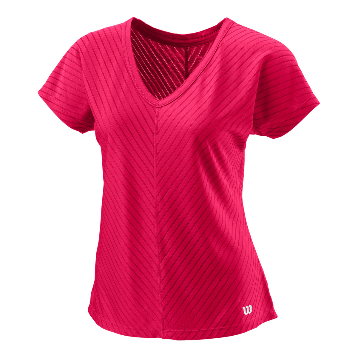 Wilson Training V-Neck II T-Shirt Women - pink,