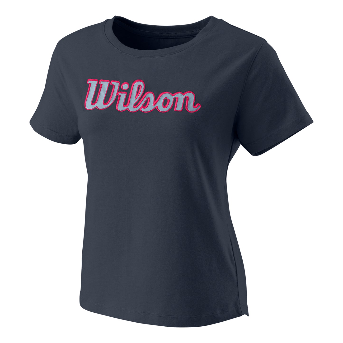 Wilson Sript Eco T-Shirt Women - blue, red