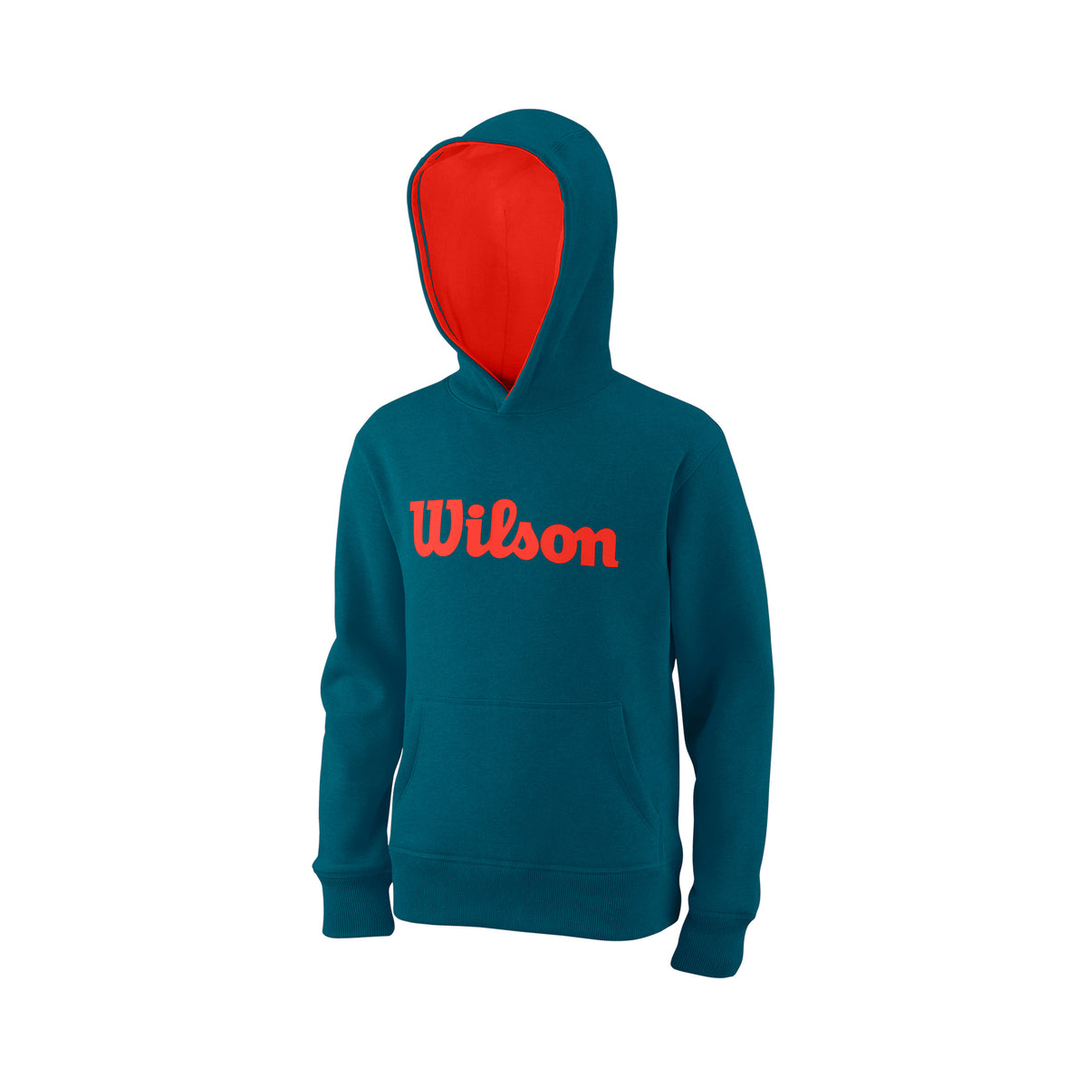 Wilson Script Hoody Kids - blue, orange