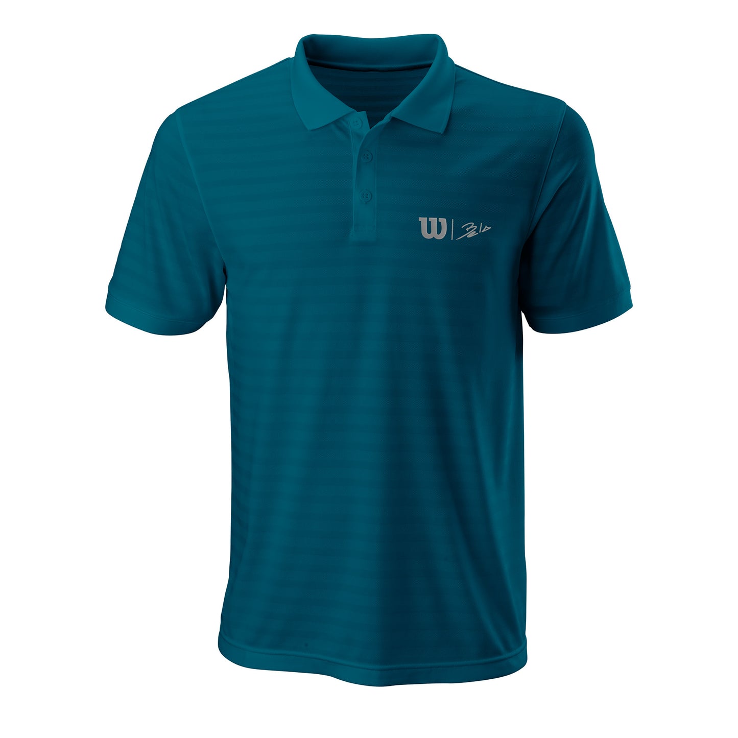 Wilson Bela Stripe II Polo Men - blue,