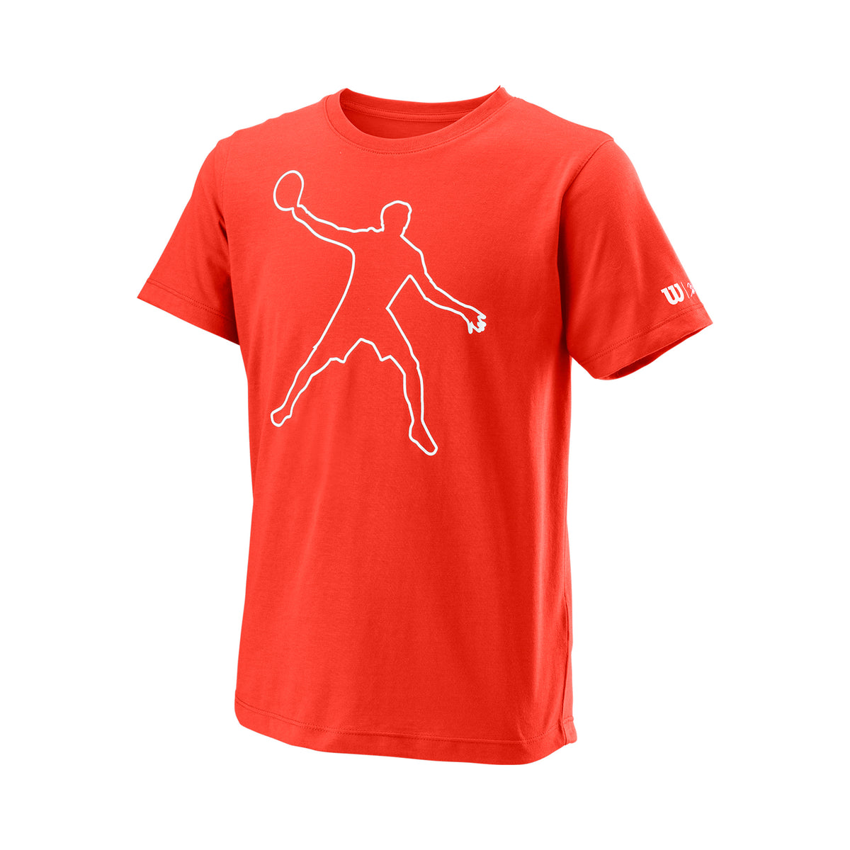 Wilson Bela Tech II T-Shirt Boys - orange, white
