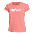 Script Tech T-Shirt Women - coral,