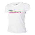 Script Tech T-Shirt Women - white, multicoloured