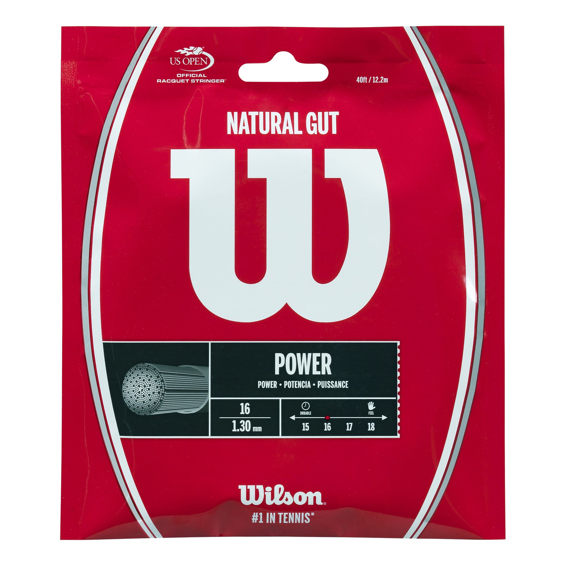 Wilson Natural Gut String set 12,2m - ecru