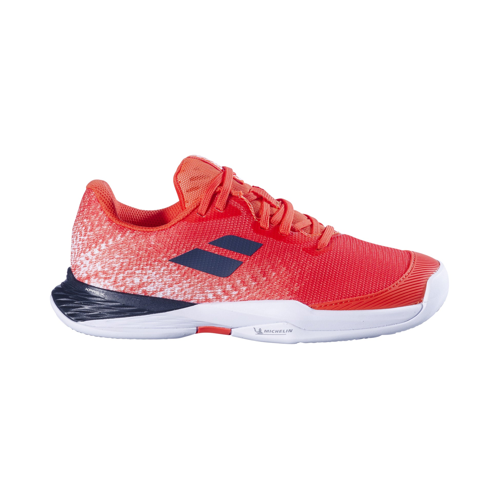 Babolat Jet Mach 3 CLAY Clay court shoe Kids - orange, white