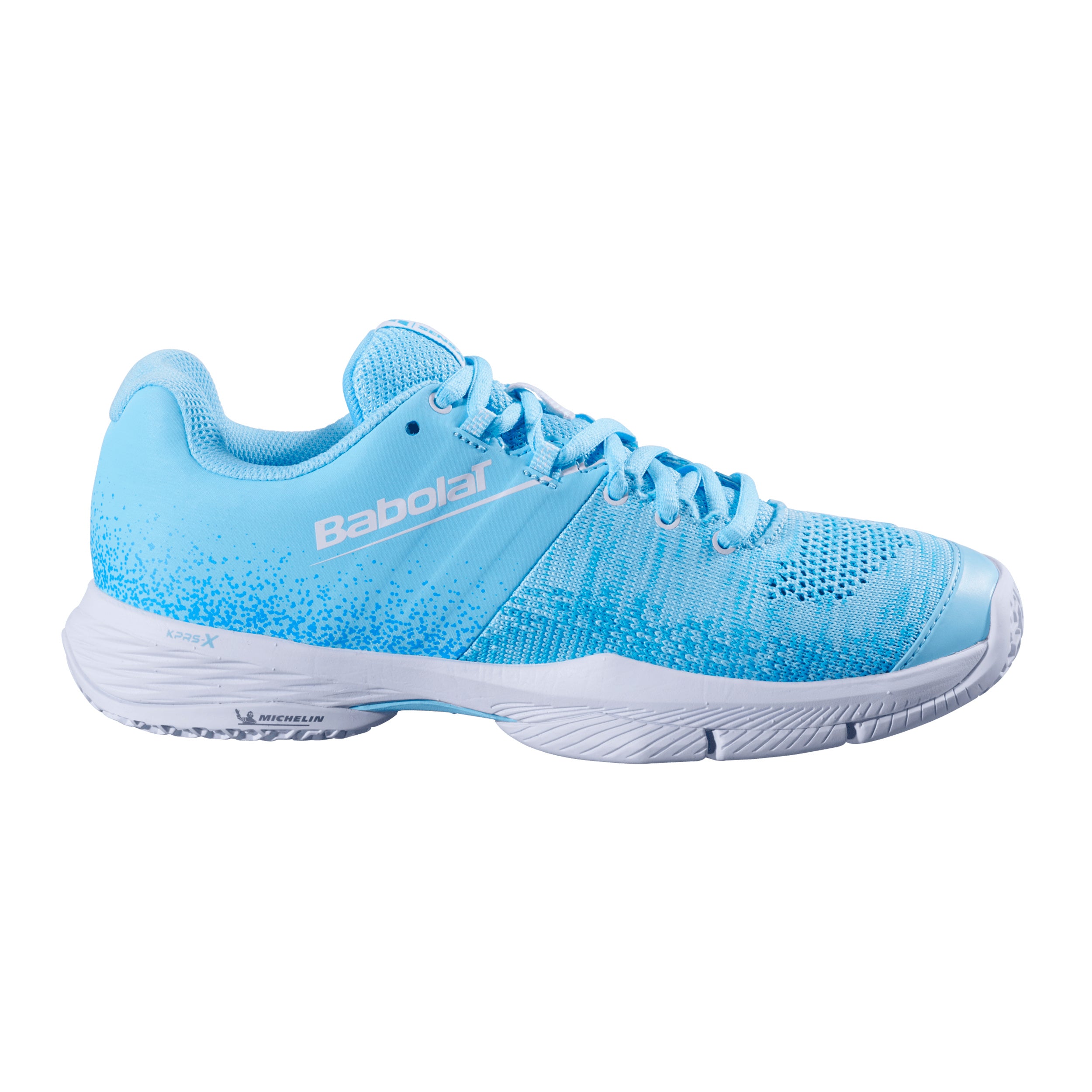 Babolat Sensa Women Padel Shoe Women-Light Blue,Red