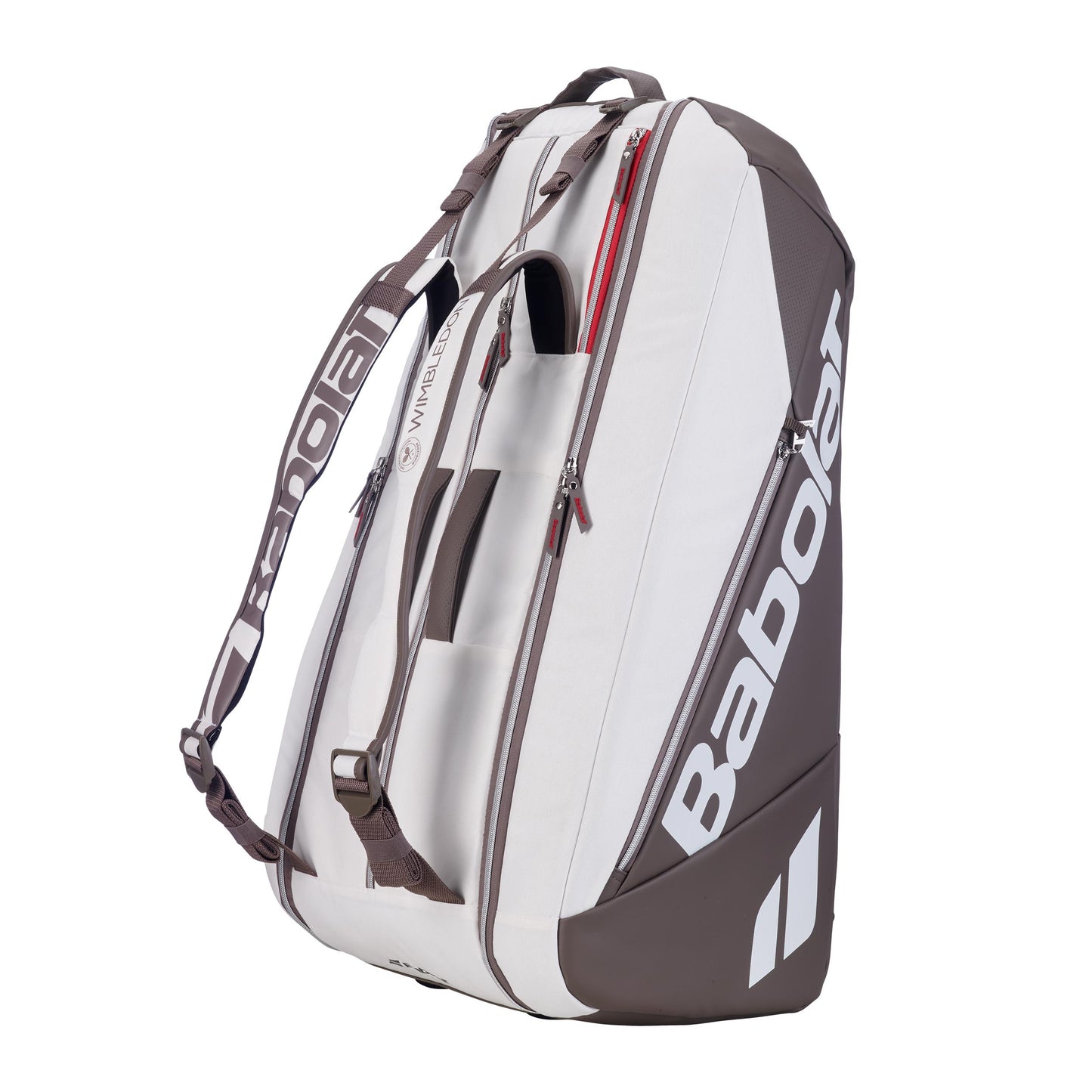 Babolat Pure Drive RH 9 Wimbledon Racket bag 9 Pack - white