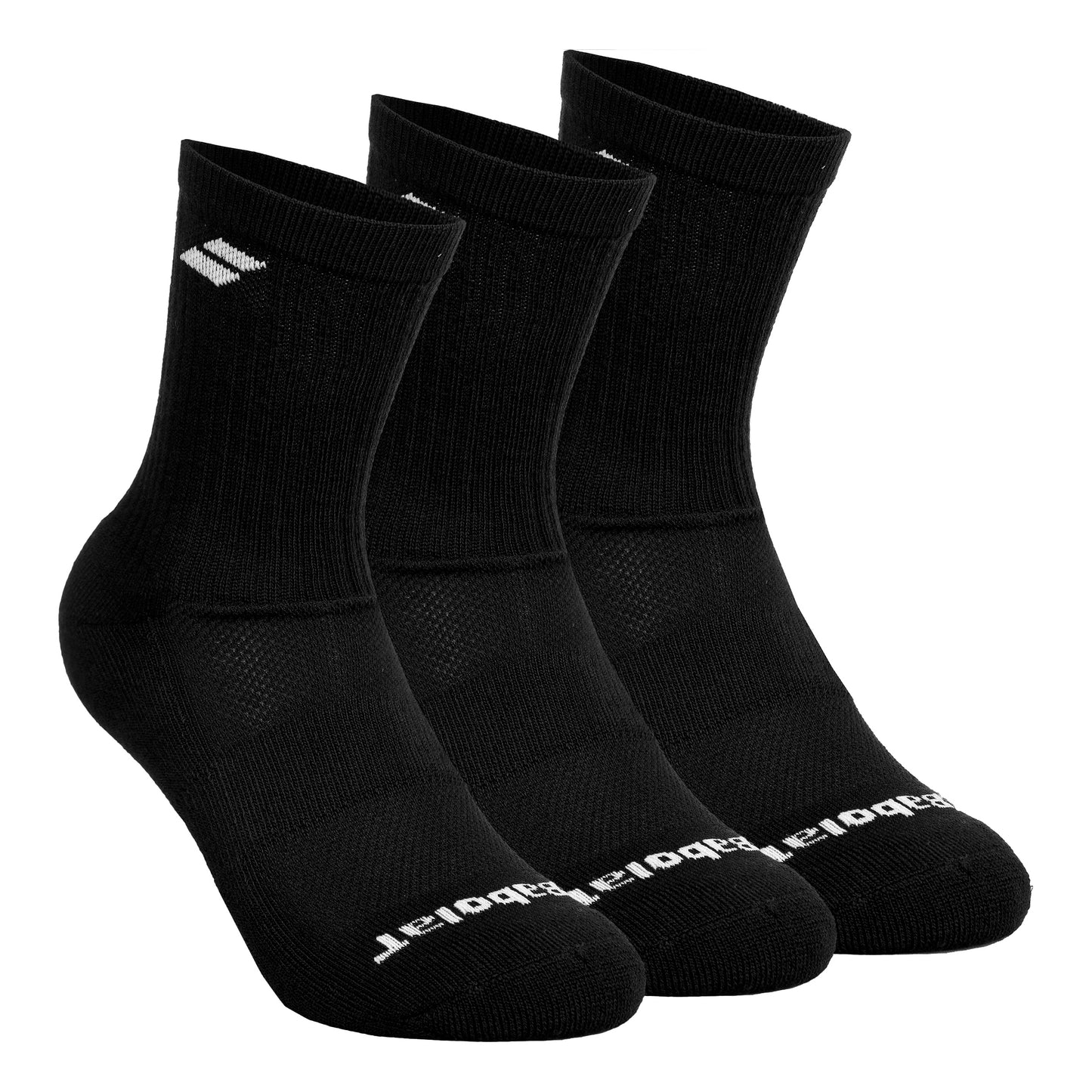 Babolat Tennis socks 3 Pack Unisex - black, white