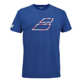 Exercise Big Flag T-Shirt Men - blue,