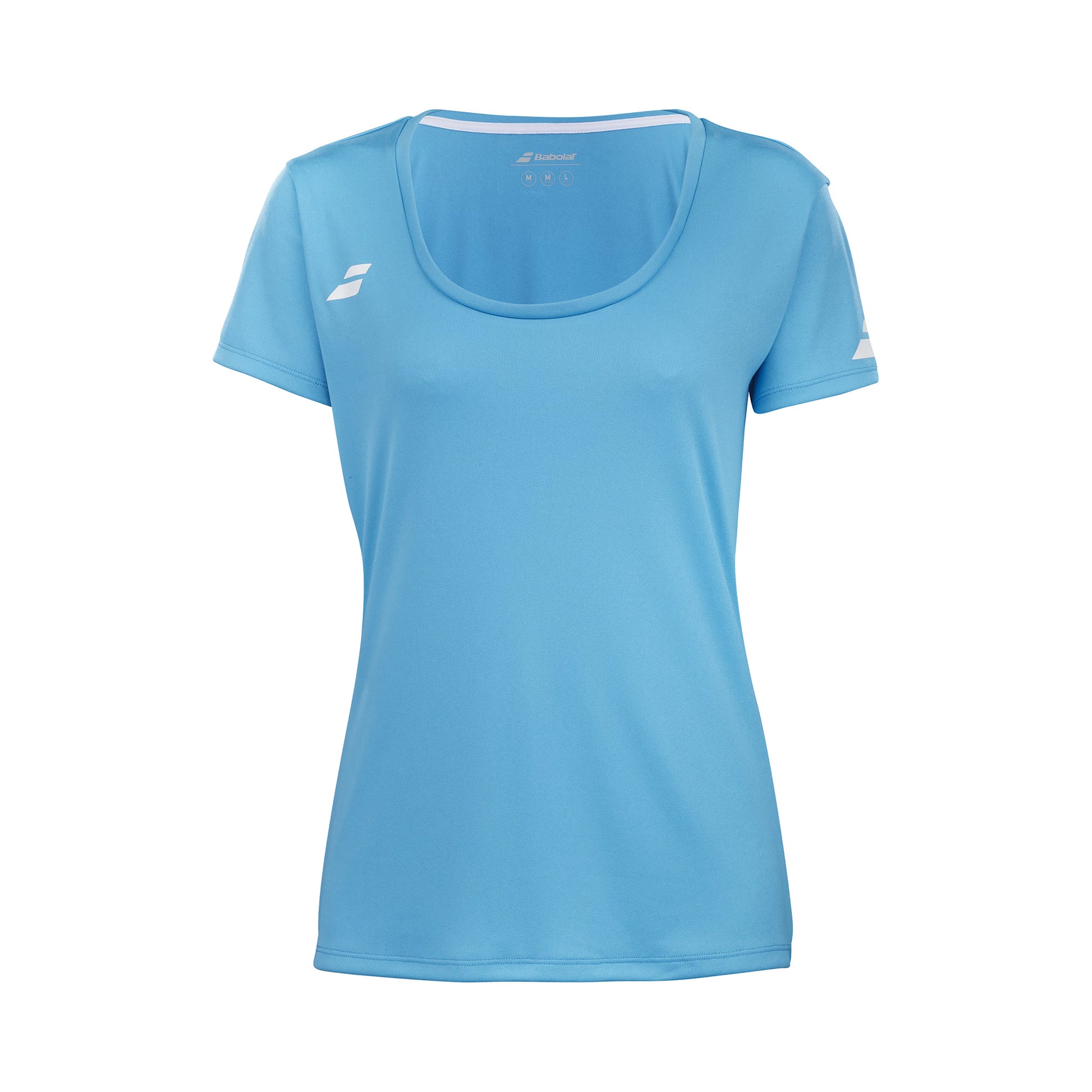 Babolat Play Cap Sleeve T-Shirt Girls-Blue,White