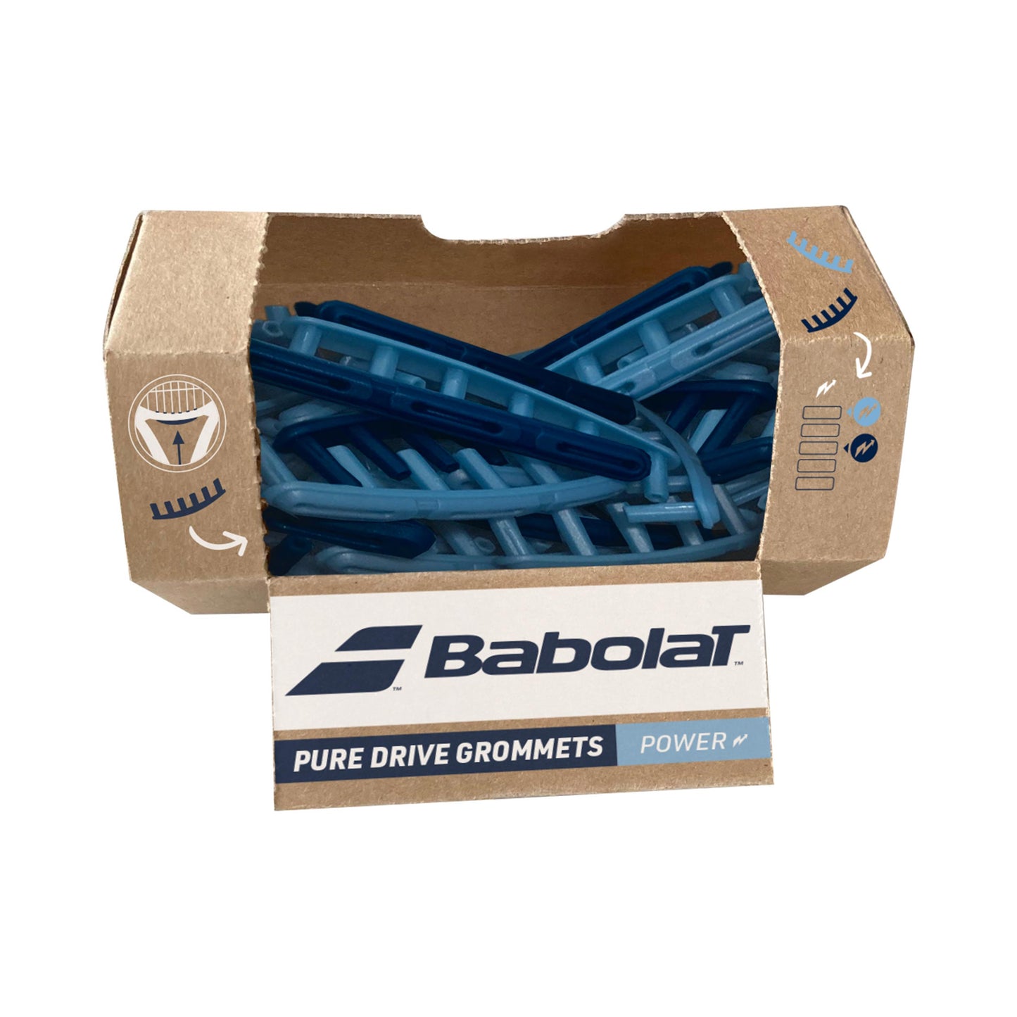 Babolat Grommets Grommet set 24 Pack - blue