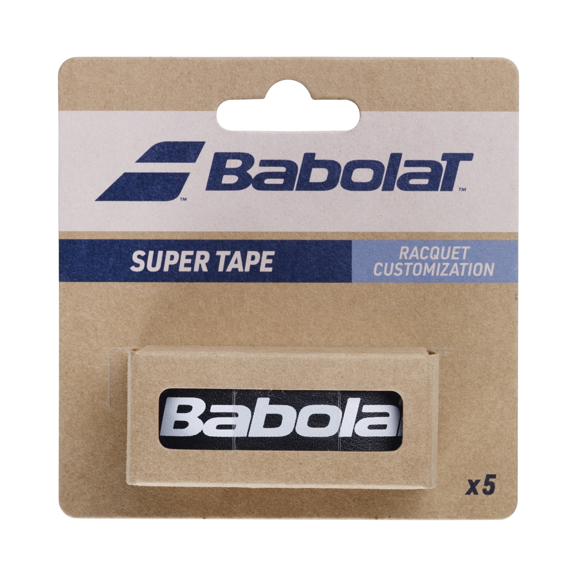 Babolat Super Tape X 5 Racket Saver Tape-Black