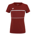 Team Tech T-Shirt Women-Dark Red