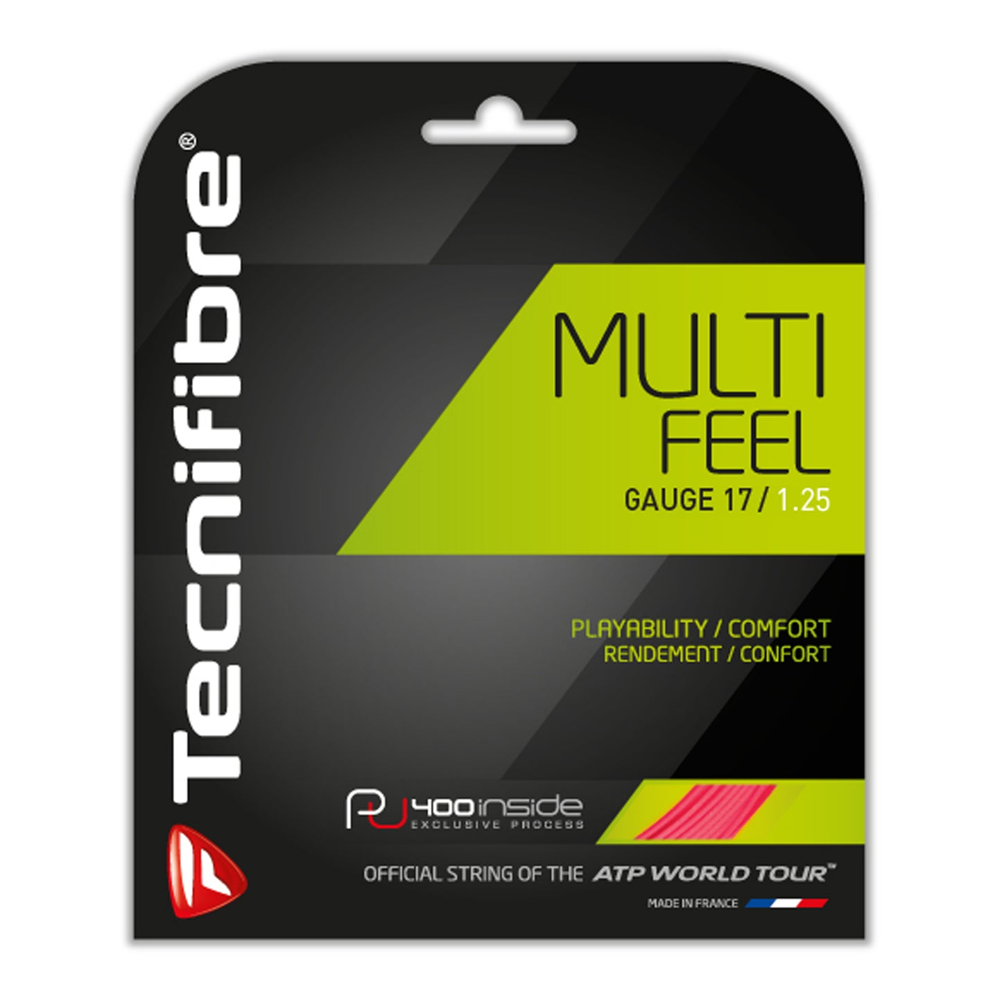 Tecnifibre Multifeel String set 12,2m - neon pink