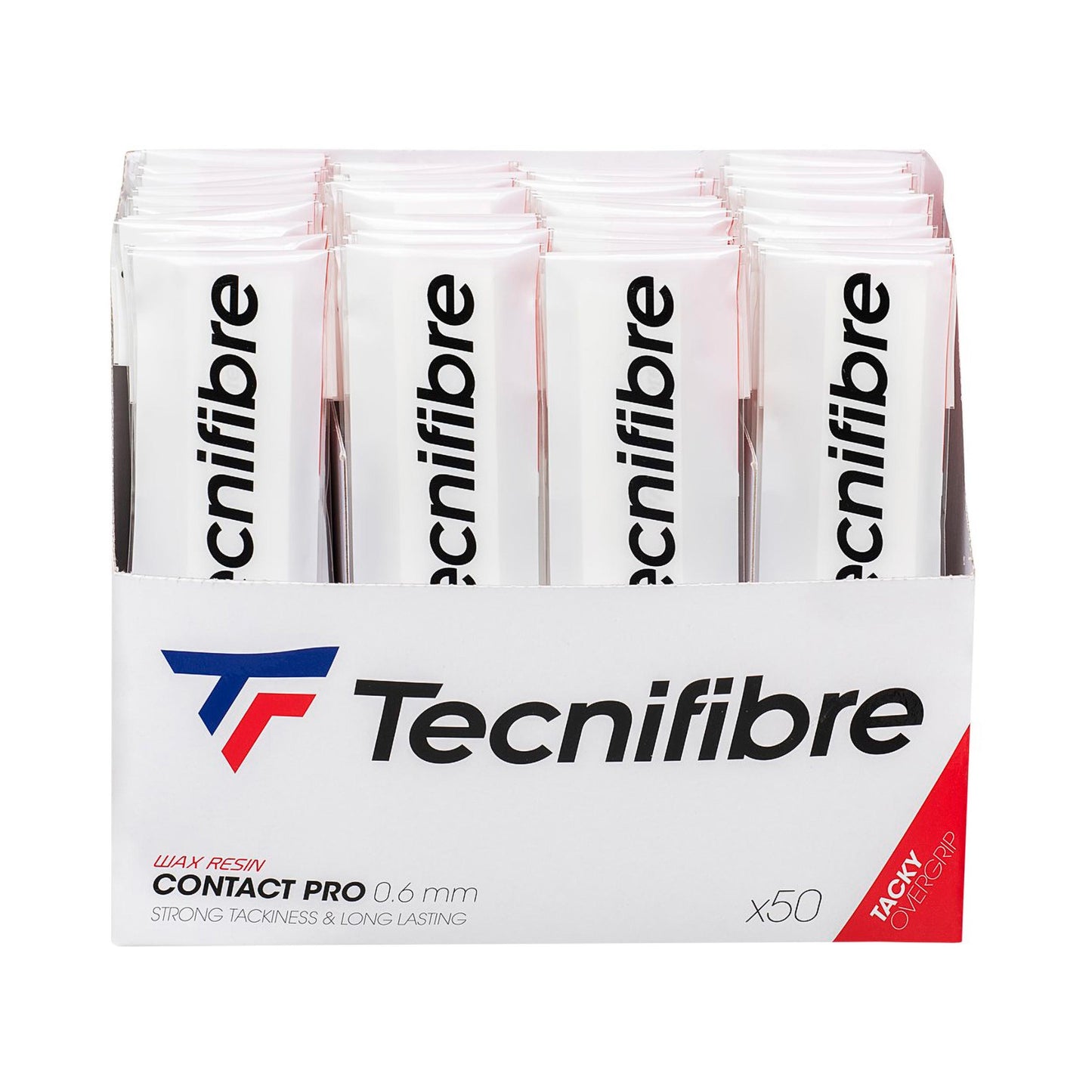 Tecnifibre Contact Pro 50 Pack - white