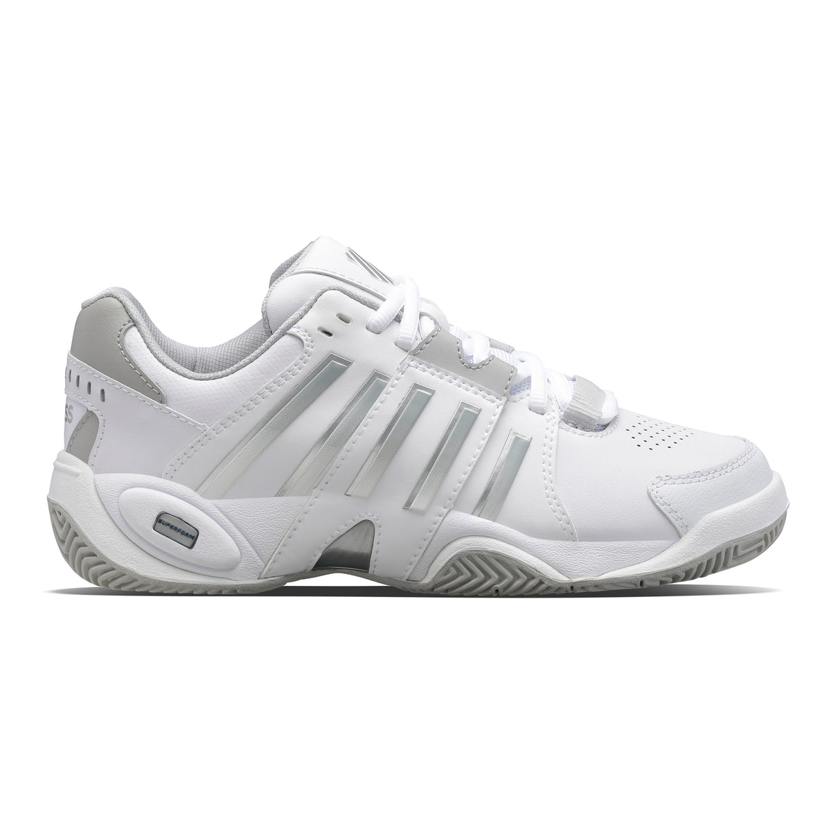 K-Swiss Accomplish IV All court shoe Women - white, silver