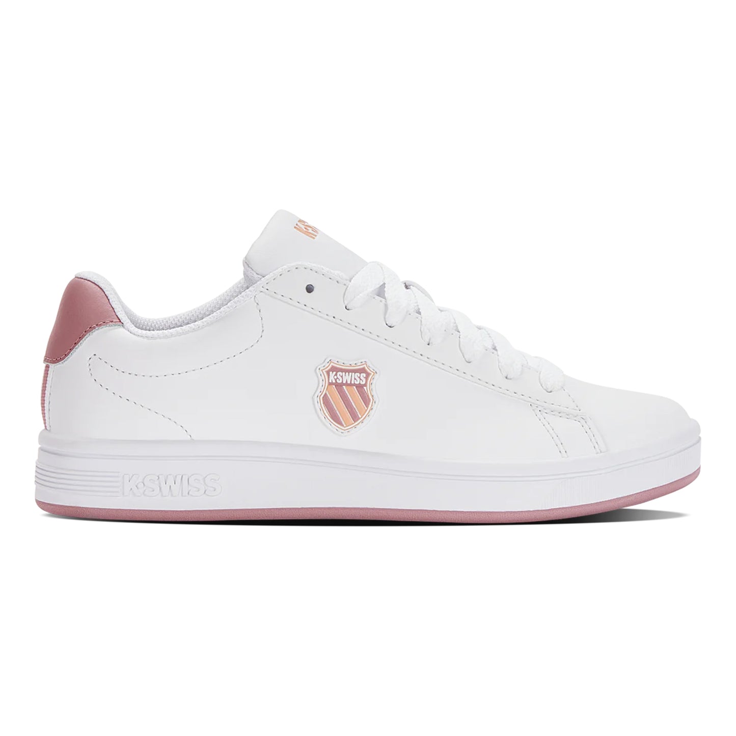 K-Swiss Court Shield Sneakers Women - white, antique pink