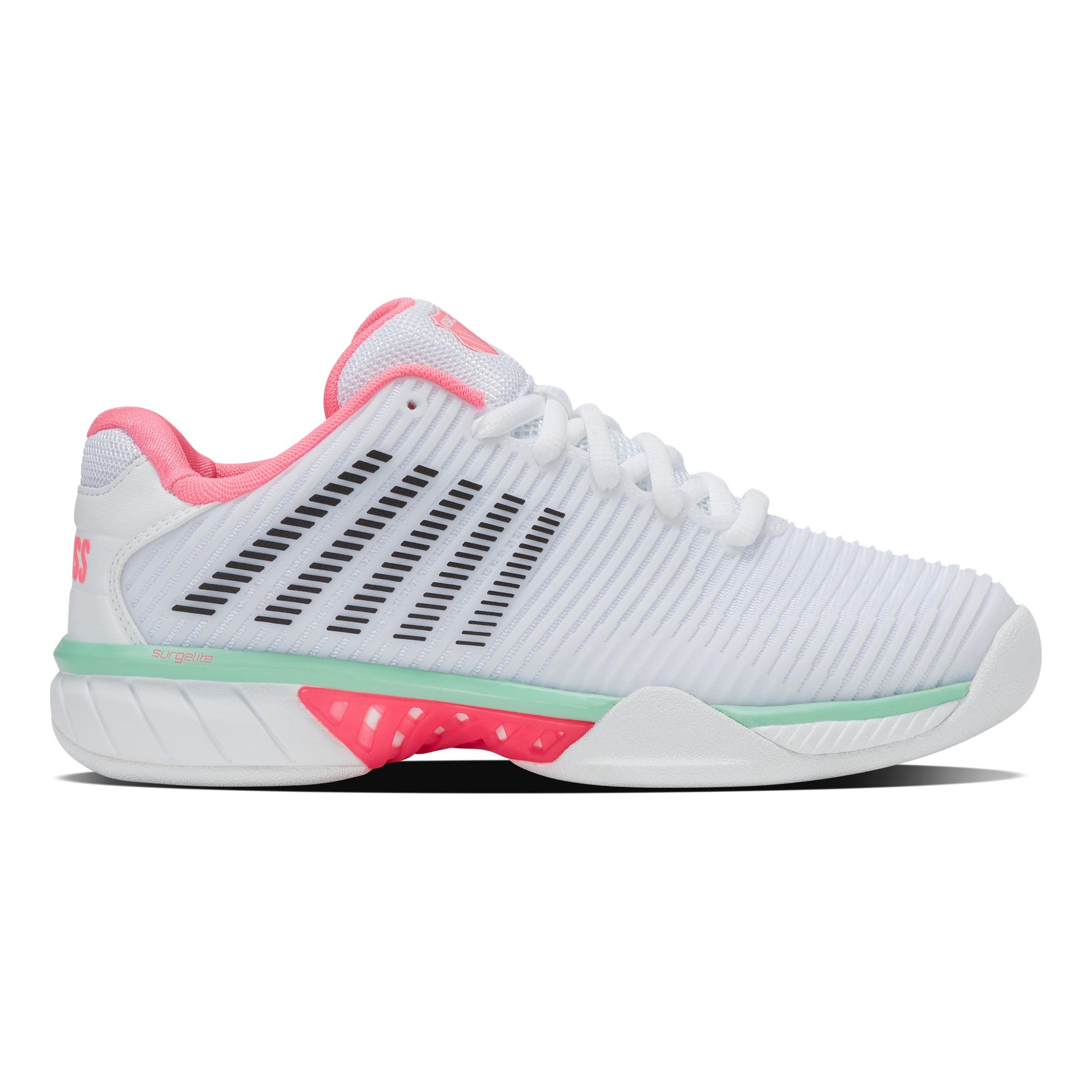 K-Swiss Hypercourt Express 2 Carpet Shoe Women-White,Multicoloured
